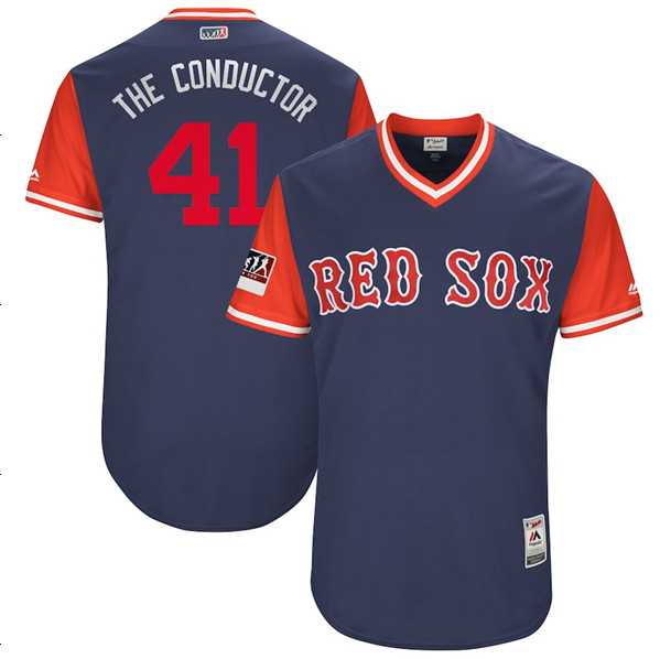 Red Sox 41 Chris Sale The Conductor Navy 2018 Players Weekend Authentic Team Jersey Dzhi,We sell and wholesale Red Sox 41 Chris Sale The Conductor Navy 2018 Players Weekend Authentic Team Jersey Dzhi on line form chian!